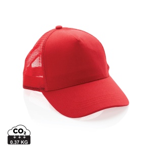 XD™ Impact AWARE™ Brushed rcotton 5 panel trucker cap 190gr