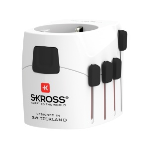 XD™ SKROSS Pro 3Pole World Travel Adapter