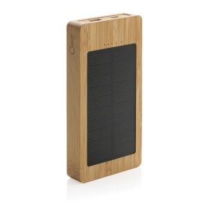 XD™ Sunwick 10.000 mAh Bamboo solar powerbank - Img 1