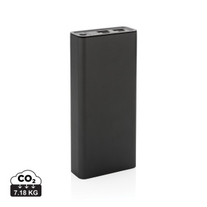 XD™ Terra RCS recycled 20W aluminium powerbank 20.000 mAh