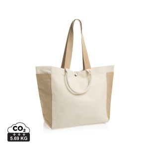 XD BEAU AWARE™ 400gsm recycled canvas all-round shopper