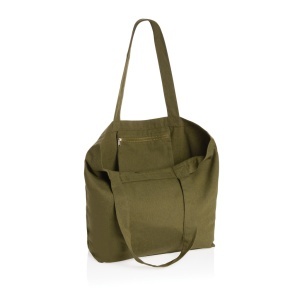 XD Impact Aware™ 240 gsm rcanvas shopper w/pocket undyed - Img 16