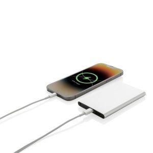 XD RCS recycled plastic/aluminium 4000mah powerbank with type C - Img 9