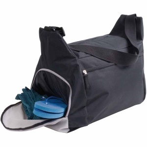 600D polyester sports/travel bag with adjustable shoulder strap, 2 compartments - Img 3