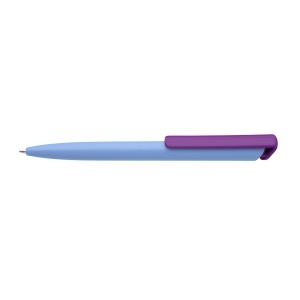 ADO BOIA Plastic ballpoint pen light blue - Img 16