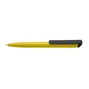 ADO BOIA Plastic ballpoint pen yellow - Img 14
