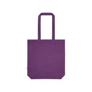 AO Geantă de cumpărături Annapurna din bumbac 180 g/m². Mânere și clin de 65 cm.