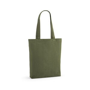 AO Sacoșă de cumpărături Elbrus din bumbac 220 g/m². Mânere și clin de 65 cm.