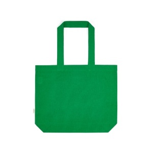 AO Sacoșă de cumpărături Kilimanjaro din bumbac 180 g/m². Mânere și clin de 65 cm.
