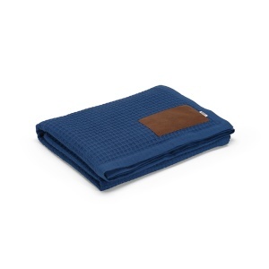AO Pătură Giotto din bumbac 200 g/m². Patch personalizabil
