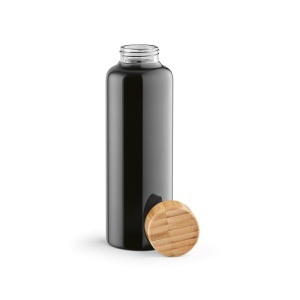 AO Sticlă Indus din sticlă borosilicată și capac de bambus 510 ml. Etanșă