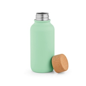 AO Sticlă Volga rSS și capac de plută 530 ml. Perete simplu și etanșă