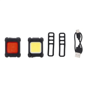 AP Cobik - rechargeable bicycle light set