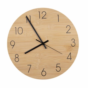 AX™ Bamboo wall clock | Imani - Img 5