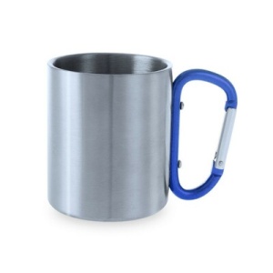 AX™ cană metalică 210 ml cu carabinieră - Img 1