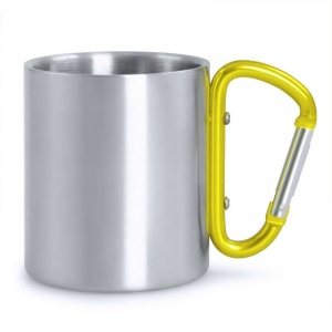 AX™ cană metalică 210 ml cu carabinieră - Img 11