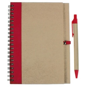 AX™ Notebook approx. A5 with ball pen | Salvatore - Img 3