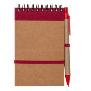 AX™ Notebook approx. A6 with ball pen | Chapman - Img 10