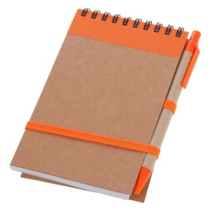 AX™ Notebook approx. A6 with ball pen | Chapman - Img 15