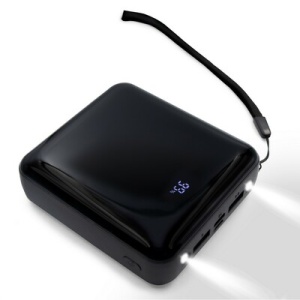 AX™ Power bank 10000 mAh, 3 cabluri de încărcare incluse | Tim - Img 1