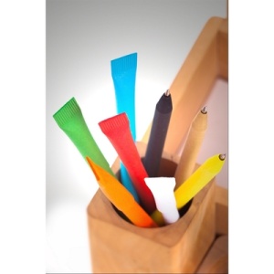 AX™ Rolled paper ball pen with cap | Debra - Img 3