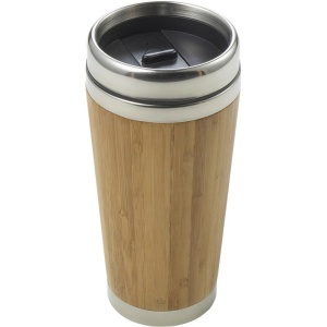 AX™ Termo cană din bambus 400 ml - Img 6