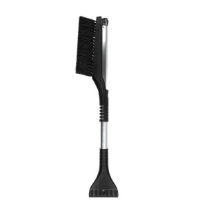 AX Ice scraper with snow bristle, telescopic handle (max. 88 cm) | Ethel