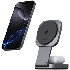 AX Încărcător magnetic, wireless, 15W, Aukey - Img 2