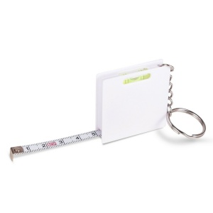 AX Keyring, measuring tape 1m and spirit level | Pascal