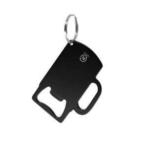 AX Keyring, recycled aluminium bottle opener