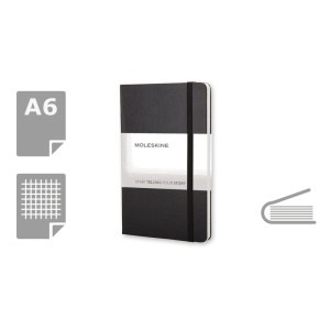 AX MOLESKINE Notebook approx. A6