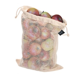 AX Pungă de bumbac pentru fructe și legume B'RIGHT, mărime mare | Brandon