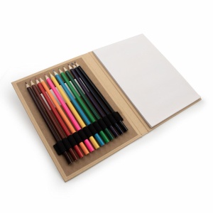 AX Set de creioane colorate, Notebook | Paddy