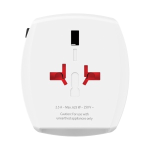 AX SKROSS World Travel Adapter MUV 2-pole with USB A and C - Img 2