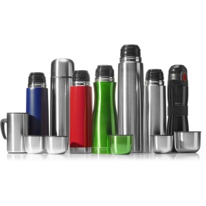 AX Cană metalică 210 ml cu clemă tip carabină | Easton
