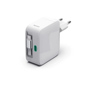 AX Wall charger 65W with retractable cable Hama