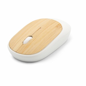 AX Wireless computer mouse, bamboo detail | Judith