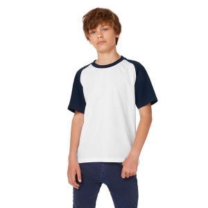 B&C Tricou baseball/copii