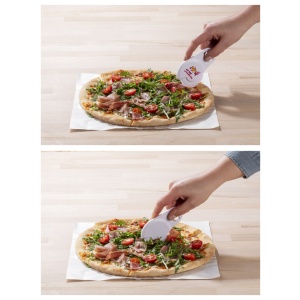BLUE C™ Pizza knife with opener PEPPERONI