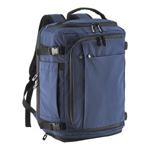 Cabin size travel backpack / suitcase with laptop holder (15) in polyester - Img 1