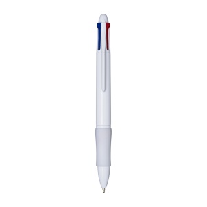 Click pen in plastic with 4 refills. Rubberized grip - Img 1