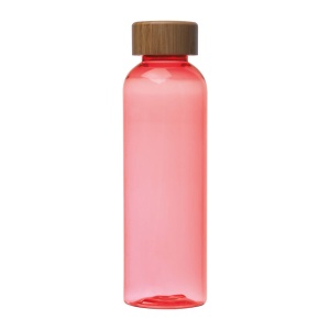 CM™ Sticlă de băut PET cu capac din bambus, 500ml