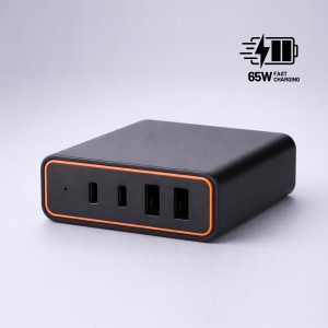 CO Opti Power GaN încărcător de birou 65W (turn de încărcare cu 4 porturi)