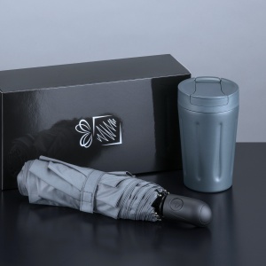 CO Scandic Set: cană termică 350 ml și umbrelă automată