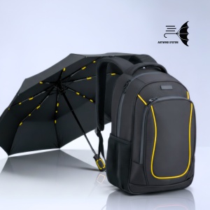 CO Set dynamic: rucsac business 15” și umbrelă automată