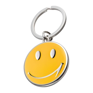 EA Metal Key Ring Smile