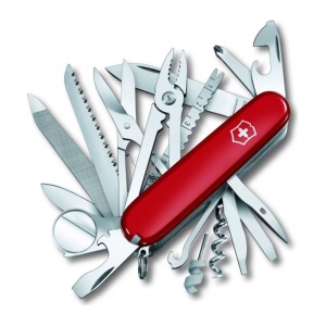 EA Pocket Knife Victorinox SWISSCHAMP Red