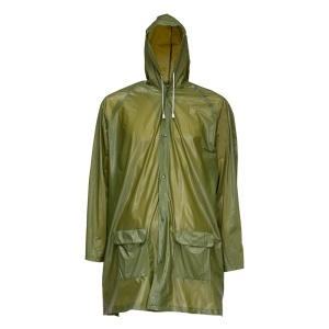 Embossed PVC (200 g) raincoat, supplied in a pocket-sized bag. One size - Img 7