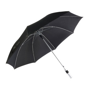 Exclusive automatic golf umbrella with aluminium shaft and crook handle - Img 4