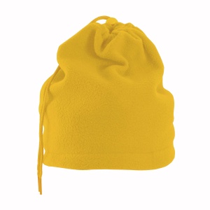 Fleece snood/beanie with adjustable drawstring - Img 4